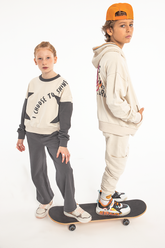 077 | Graffiti Collection | Slogan Print Hoodie